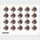 Akhal Teke Ronde Sticker (Vel)
