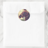 Akhal Teke Ronde Sticker (Tas)