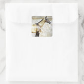 Akhal-teke Vierkante Sticker (Tas)