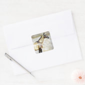Akhal-teke Vierkante Sticker (Envelop)
