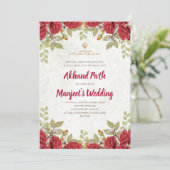 Akhand Path uitnodiging & Sri Sukhmani path uitnod (Staand voorkant)