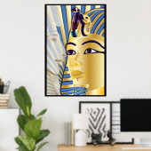 Akhenaten en Tutankhamun Poster (Thuiskantoor)