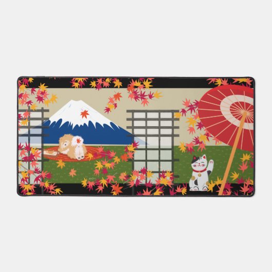 AKI CHOW Desk Mat (Voorkant)