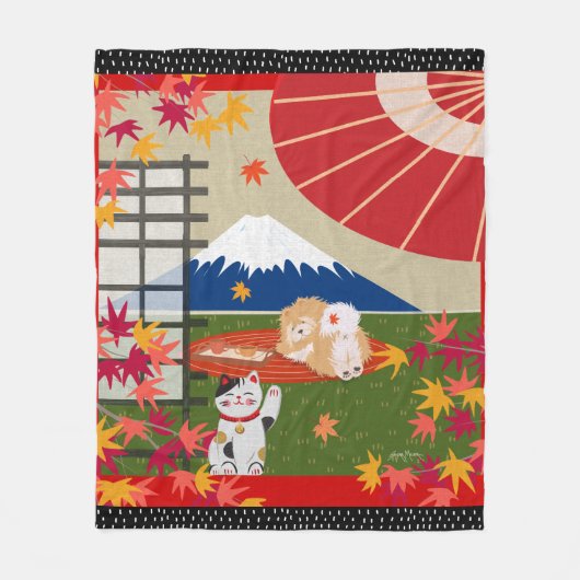 AKI Chow Fleece deken (Voorkant)