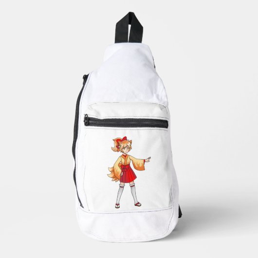 Aki het Kitsune Magische Meisje Sling Bag (Voorkant)