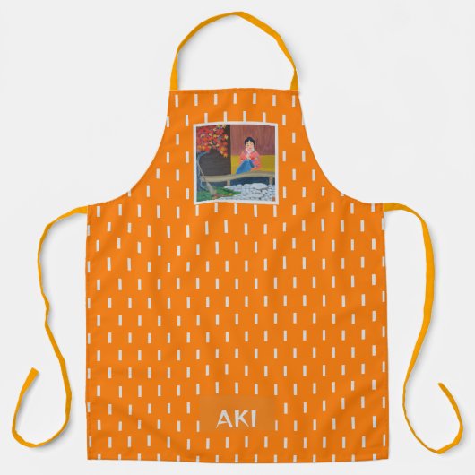 Aki Japans Herfstseizoen Kunst Schort