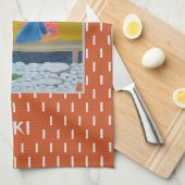 Aki Japans Herfstseizoen Kunst Theedoek (Quarter Fold)