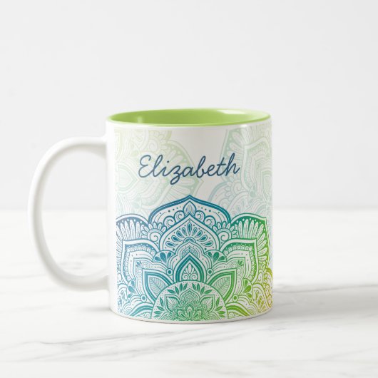 Aki Mandala 11 oz. Persoonlijke mok (Links)