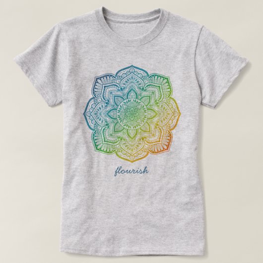 Aki Mandala Persoonlijke T-Shirt (Design voorkant)