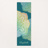 Aki Mandala Persoonlijke Yoga Mat (Voorkant)