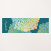 Aki Mandala Persoonlijke Yoga Mat (Voorkant (horizontaal))
