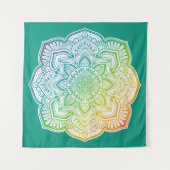 Aki Mandala Tapestry Wandkleed (Voorkant)
