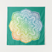 Aki Mandala Wandtapijt Wandkleed (Voorkant (horizontaal))
