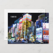 Akihabara (elektrische stad) in Tokio, Japan Briefkaart (Voorkant / Achterkant)