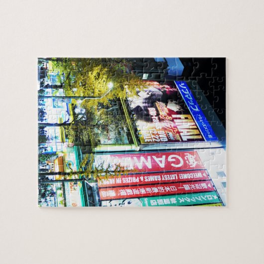 Akihabara (elektrische stad) in Tokio, Japan Legpuzzel (Horizontaal)