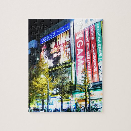 Akihabara (elektrische stad) in Tokio, Japan Legpuzzel (Verticaal)