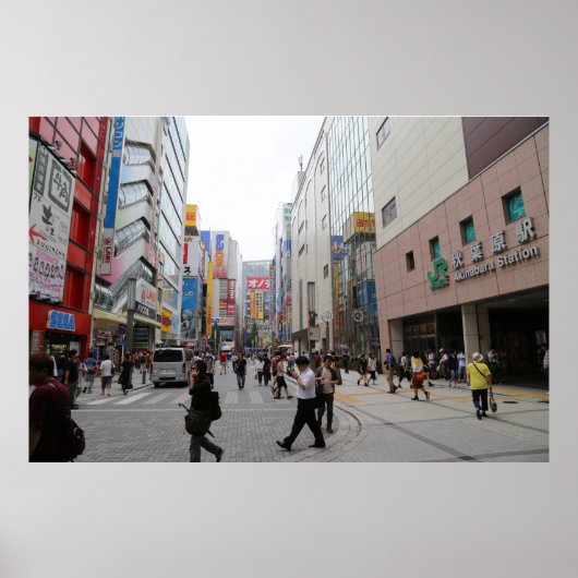 Akihabara, Japan Poster (Voorkant)