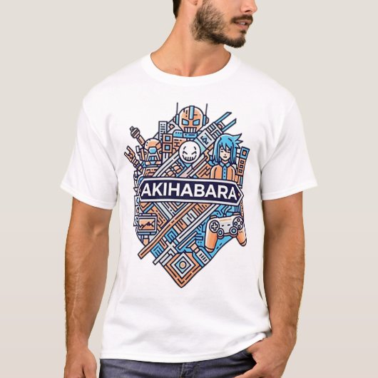 Akihabara T-shirt (Voorkant)