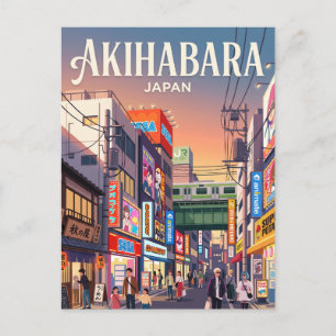 Akihabara Tokio Japan Briefkaart