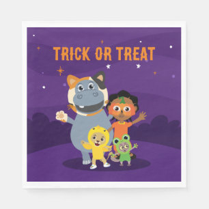 Akili en ik Baby showers servetten