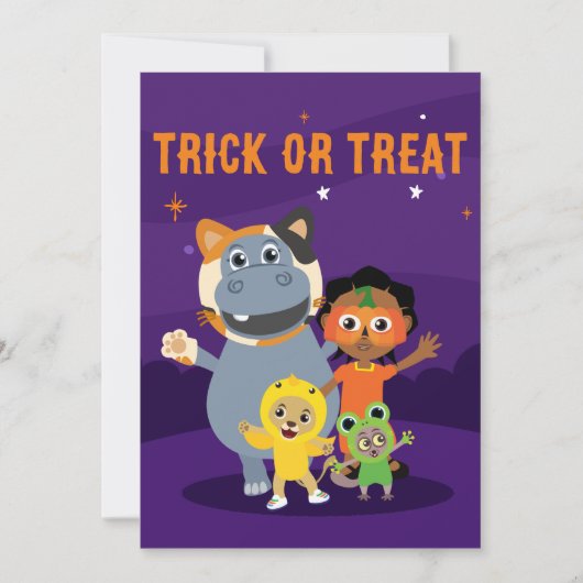 Akili en ik Baby showers servetten Kaart (Voorkant)