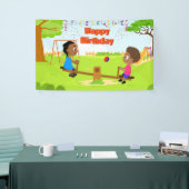 Akili en Me Vinyl Banner (Beurs)