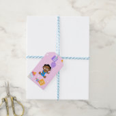 Akili en mij Baby shower Cadeaulabel (Met Touw)
