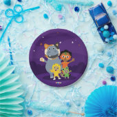 Akili en vrienden Halloween Papier Borden Papieren Bordje (Feest)