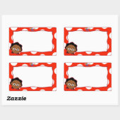 Akili Naam Tag Sticker (Vel)