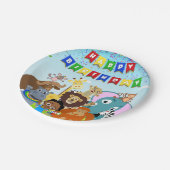 Akili & Vrienden Papier Bord 1 (Gekanteld)