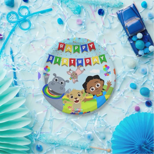 Akili & Vrienden Papier Bord 2 (Feest)