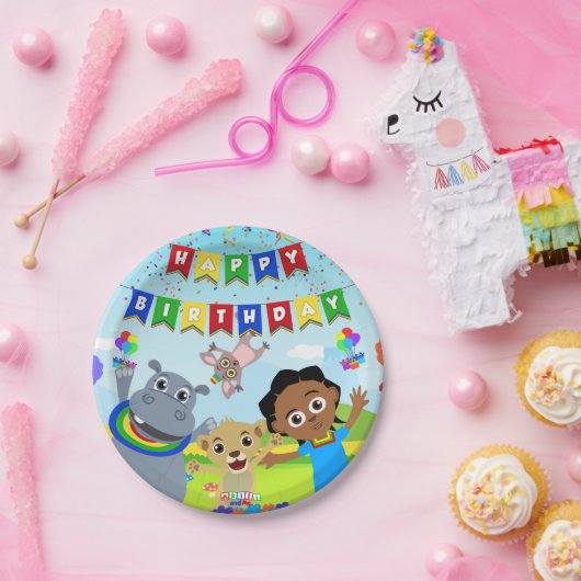 Akili & Vrienden Papier Bord 2 (Feest)