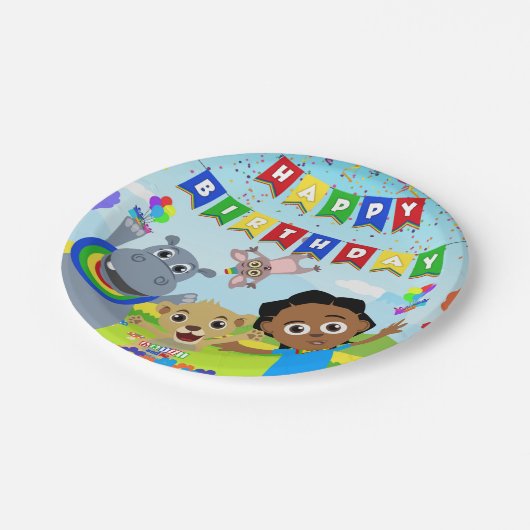 Akili & Vrienden Papier Bord 2 (Gekanteld)