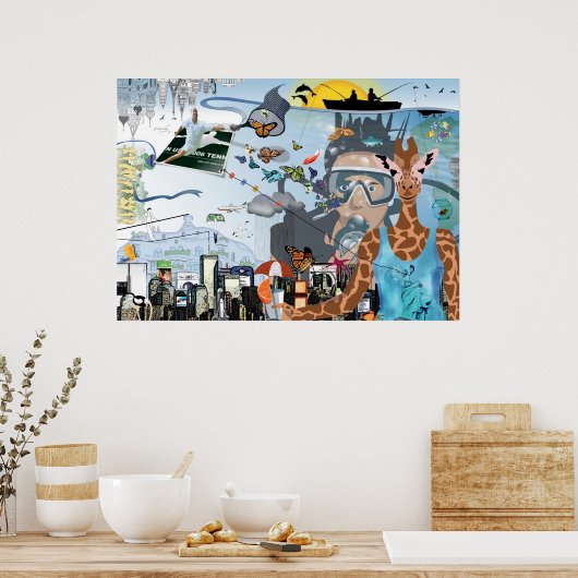 AKINOLAUDE POSTER (Keuken)