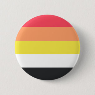 Akiosexual Pride Flag Ronde Button 5,7 Cm