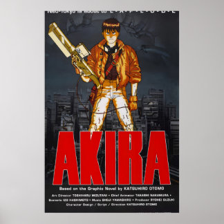 Akira Anime Film Poster - Officiële Kunst 01
