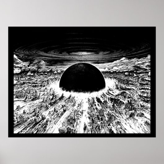 Akira awaken neo tokyo explosie poster (Voorkant)