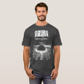 Akira cyberpunk stad explosie cadeau t-shirt (Voorkant volledig)