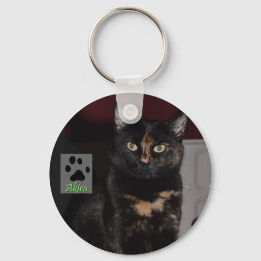 Akira de Tortie Bengal Keyring 1 Sleutelhanger (Voorkant)