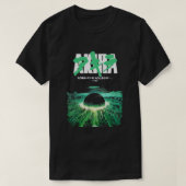 Akira Green Japanese Cyberpunk T-shirt (Design voorkant)