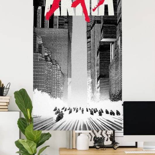 Akira Kaneda Shotaro anime manga Poster (Thuiskantoor)