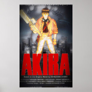Akira Movie Dark Poster