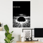 Akira Neotokyo staat op het punt te ontploffen Poster (Thuiskantoor)