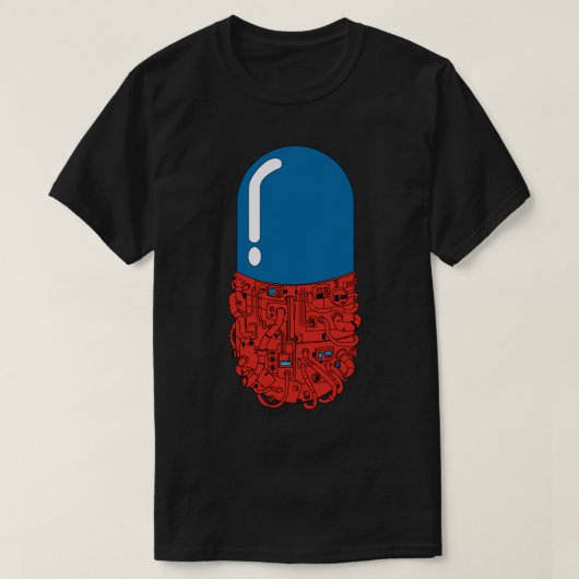 AKIRA PILLS Sticker T-shirt (Design voorkant)