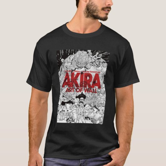 akira tetsuo kunst van de muur t-shirt (Voorkant)