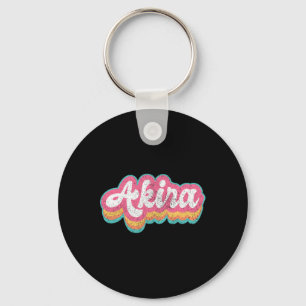 Akira Voornaam Meisje Vintage 70s 80s Gepersonalis Sleutelhanger