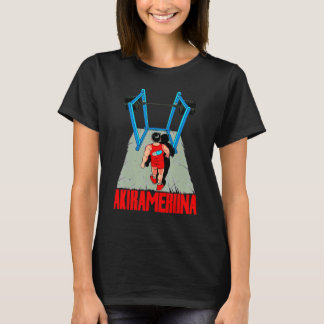 Akirameruna Gym Weightlifting Bodybuilding muscleb T-shirt
