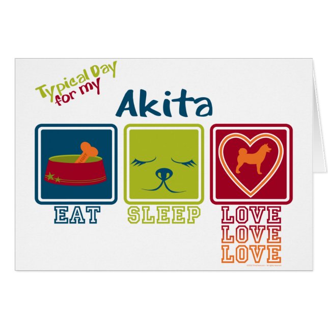 Akita (Voorkant Horizontaal)