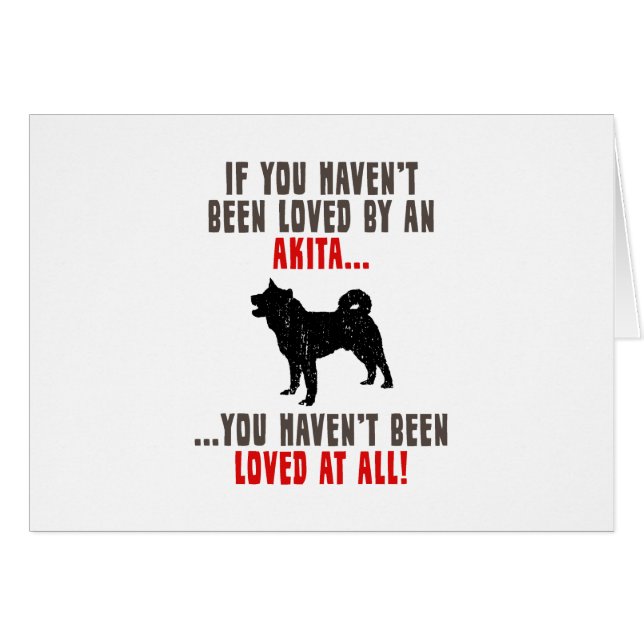 Akita (Voorkant Horizontaal)