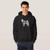 Akita   A Minimalist for Dog Hoodie (Voorkant volledig)